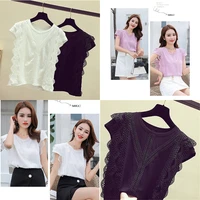 summer fashion clothing solid shirt blouse tops and blouses plus size women