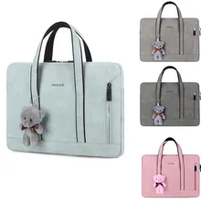 Laptop Sleeve 13 14 15 15.6 Inch for HP Dell Lenovo Notebook Bag Macbook Air Pro  M1 13.3 Case for Lady Women Handbag Briefcase