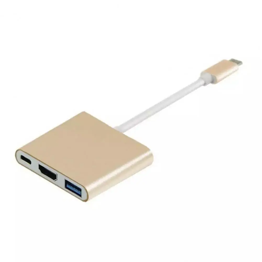 Адаптер-преобразователь BLUELANS 3-в-1 с USB 3.1 типа C на HDMI для ноутбука | Компьютеры и