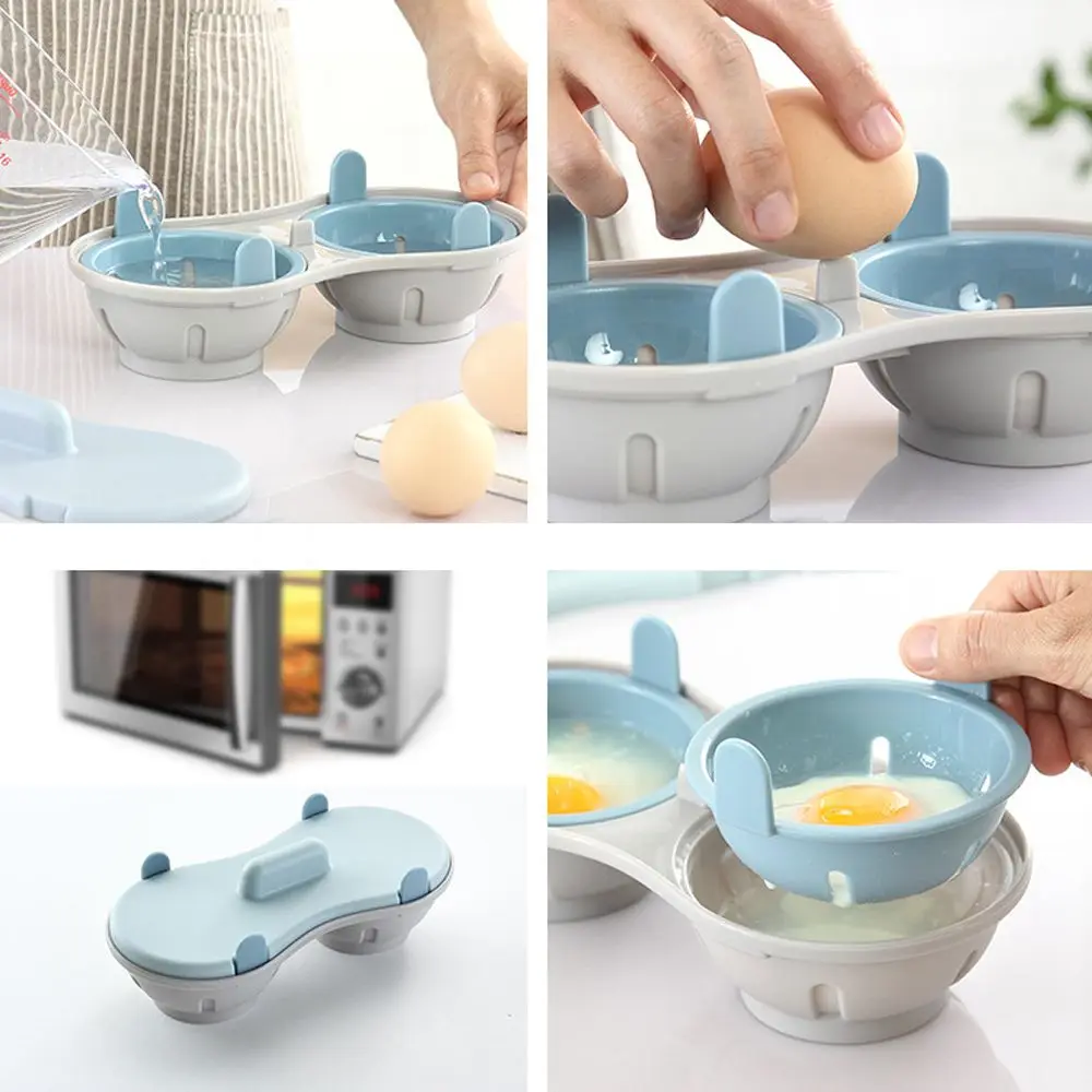 Двойной стаканчик блинная машина Poaching Pods котел яйца плесень яичный горшок