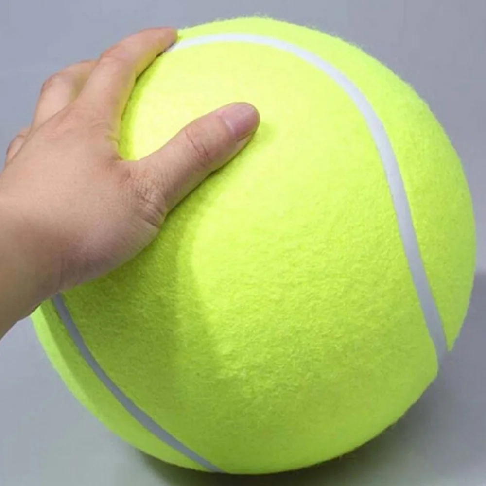 Теннисный мяч 24 см/9 5 дюйма гигантский семейный питомец жевательная игрушка для