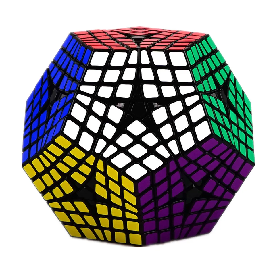 

Shengshou 6x6 Megaminxed Cube 6x6x6 Dodecahedron Cube Megaminxed 6x6 Magic Cube 12 Sided Elite Kilominx Puzzle Toys
