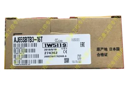 

New Original In BOX AJ65SBTB3-16T {Warehouse stock} 1 Year Warranty Shipment within 24 hours