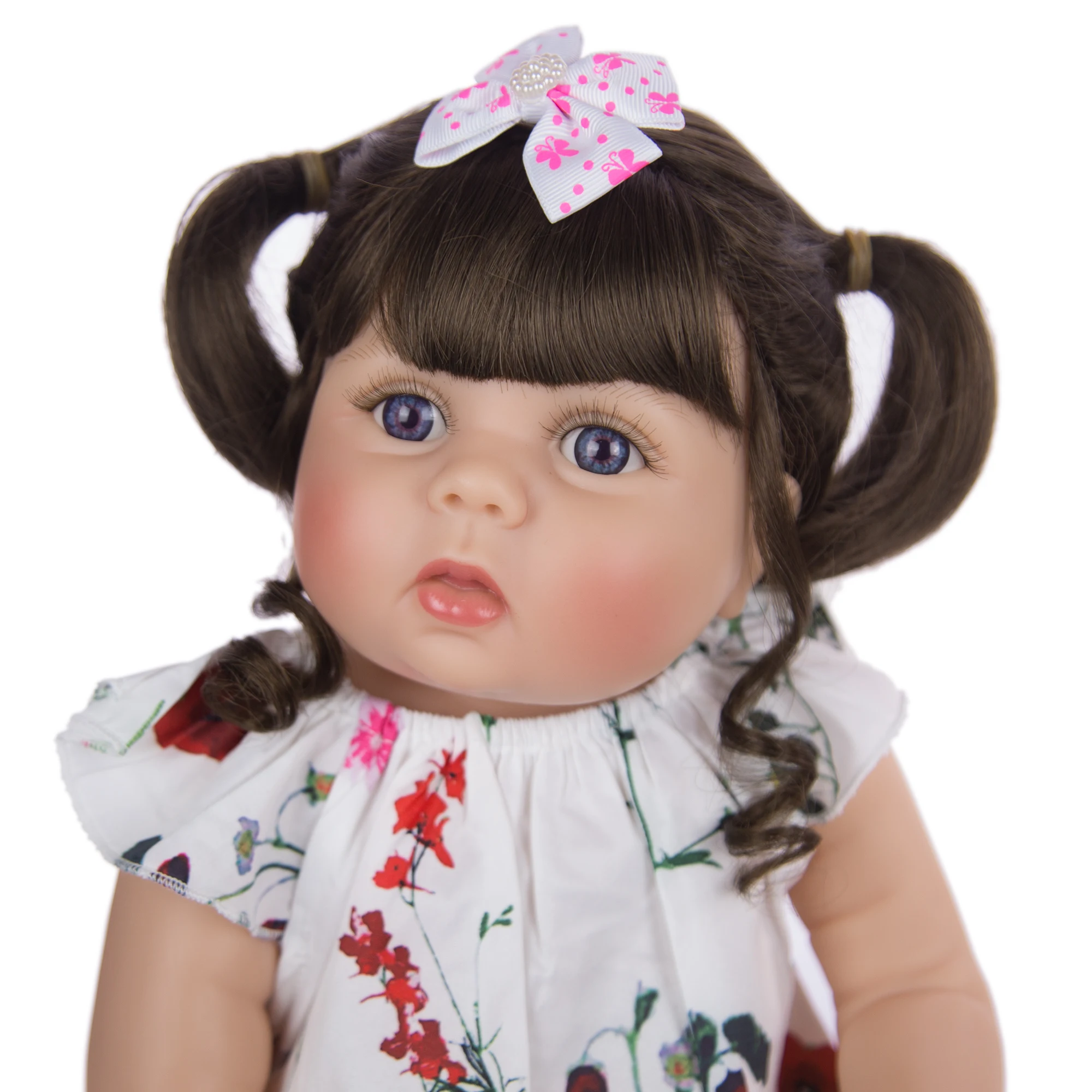 

57 cm Full Silicone Reborn Dolls For Girl Lifelike Alive Babies Doll Baby Bathe Toy Waterproof Kid Birthday Children's Day Gifts