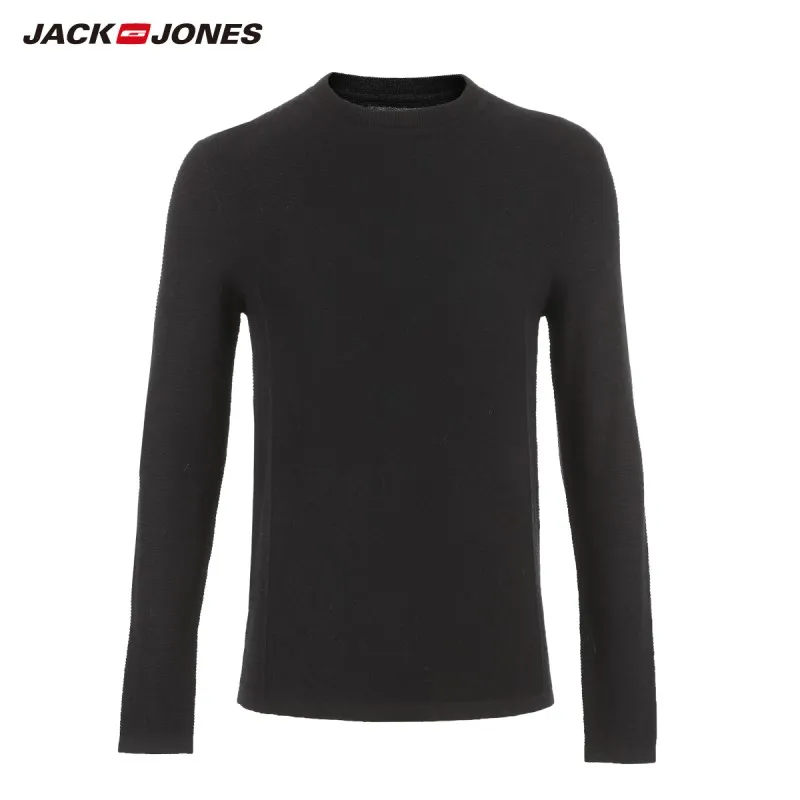 JackJones зимний мужской свитер из шерсти с круглым вырезом 218424515