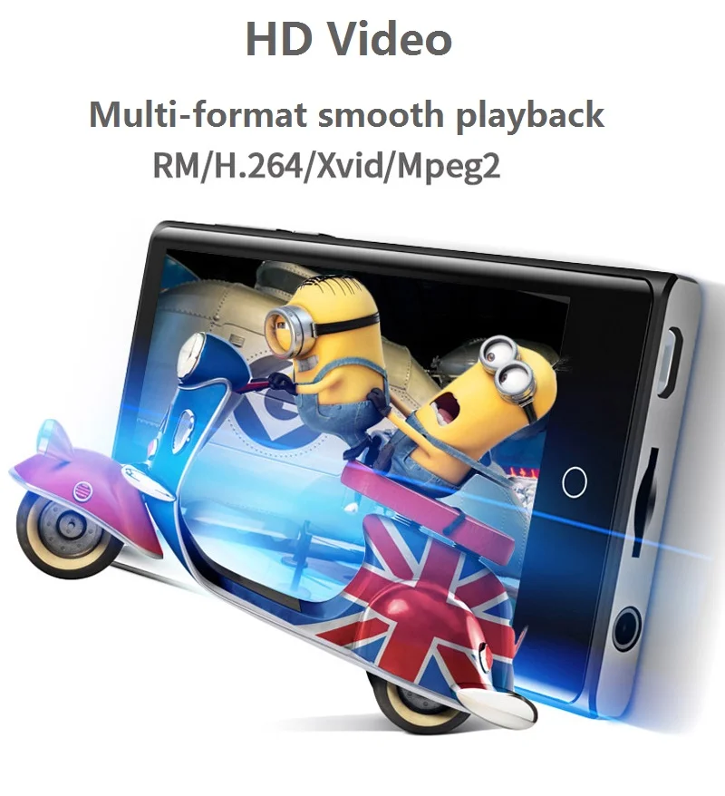RUIZU M15 Android Wifi Bluetooth 5 0 сенсорный экран MP4 плеер 3 дюймов 8 Гб музыкальный с динамиком