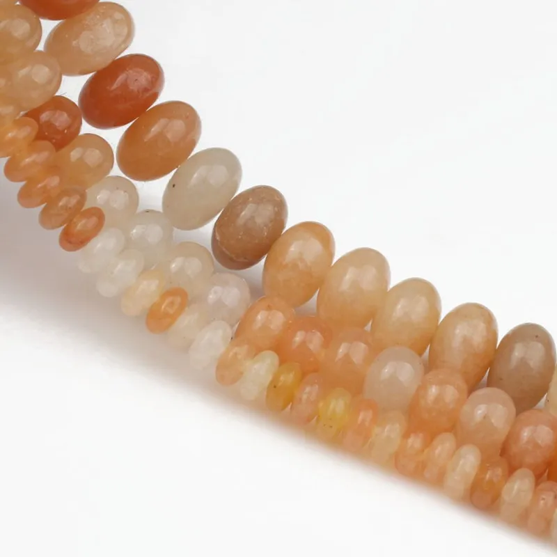 4 6 8 мм Натуральный Красный Авантюрин нефрит круглые каменные бусины-разделители