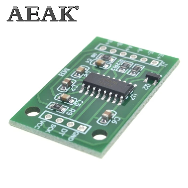 Двухканальный датчик веса AEAK HX711 24 битный прецизионный модуль A/D для электронных
