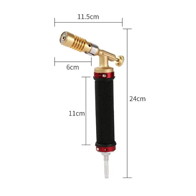 

Liquefied Propane Gas Electronic Ignition Welding Torch Machine Equipment with 2.5M Hose for Soldering Weld Cooking Heating