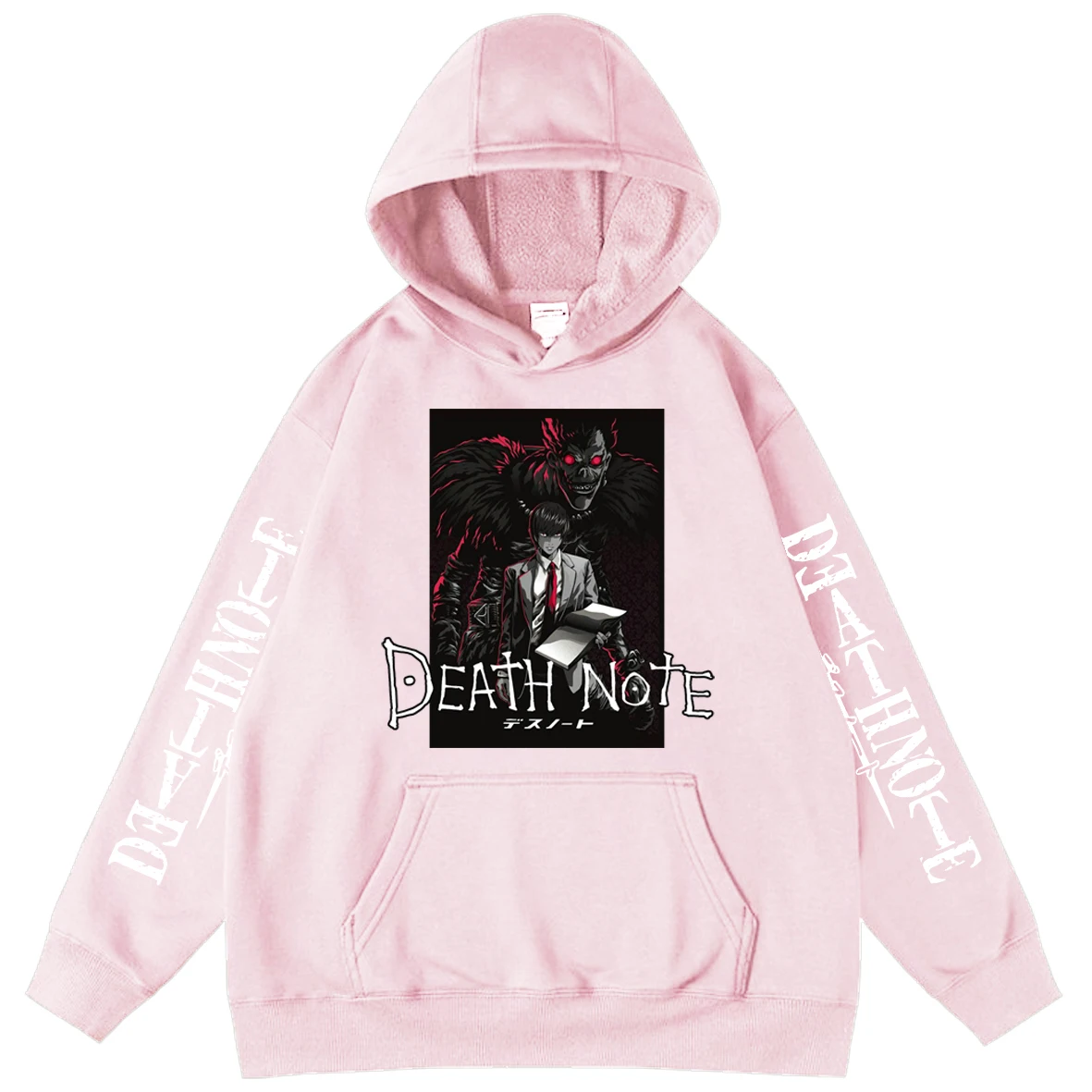 

Death Note Paint Boys/Girls Outerwear Fleece Hooded Sweatshirt Children's Clothes Sportswear Hoodies Anime for Teens Hoody Tops