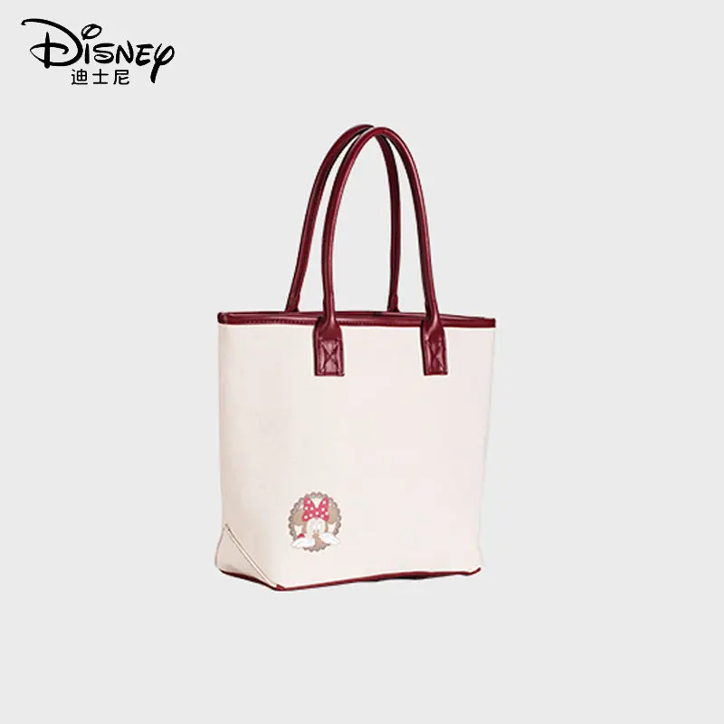 Роскошная Холщовая Сумка Disney с Минни дизайнерская дамская сумочка на плечо