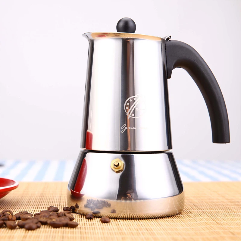 Кофейник из нержавеющей стали аппарат для приготовления мокко эспрессо