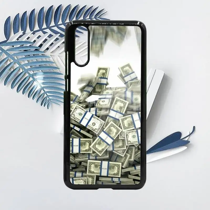 

Big Money 100 Dollars design Phone Case PC For Samsung galaxy S note 8 9 20 10 e lite2019 plus pro ultra