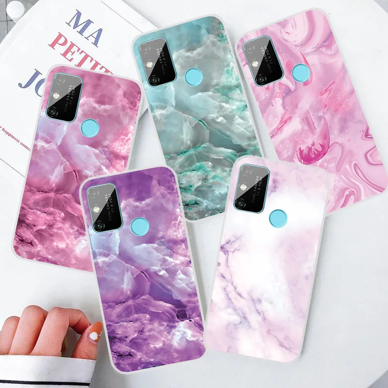

Marble Phone Case For Huawei P8 P9 P10 Lite Psmart Plus Pro 2017 2019 P smart Z Clear Soft TPU Silicone Protection Back Cover