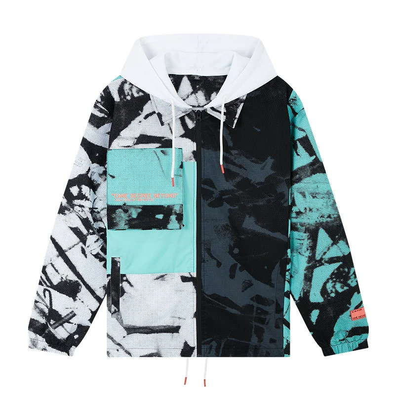 

[exclusive for Gong Jun's fellow members] dark forest 361 sports coat men's and women's hooded windbreaker trend