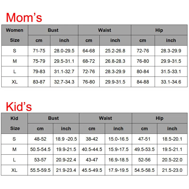 Летний купальный костюм Одинаковые Семейные комплекты для женщин и детей