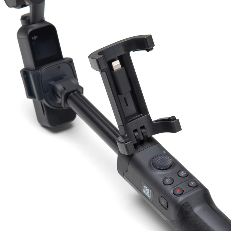 

DJI Osmo Pocket 2 Extension Rod Osmo Selfie Stick Handheld Built with a Phone Holder 1/4-inch Tripod Mount In Stock