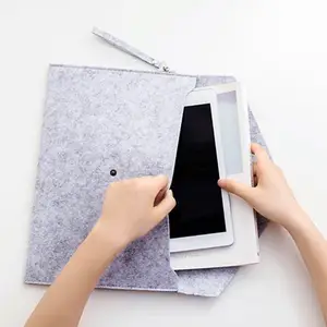 Carpeta de archivo de fieltro químico duradero Tablet PC Tablet PC Bolsa Bolsa de maletín Carpeta de archivo de fieltro químico duradero Tablet PC Tablet PC Bolsa Bolsa de maletín