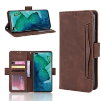 honor v30 pro case huawei honor v30 wallet flip skin feel skin leather phone cover for honor view 30 view30 with many card slot