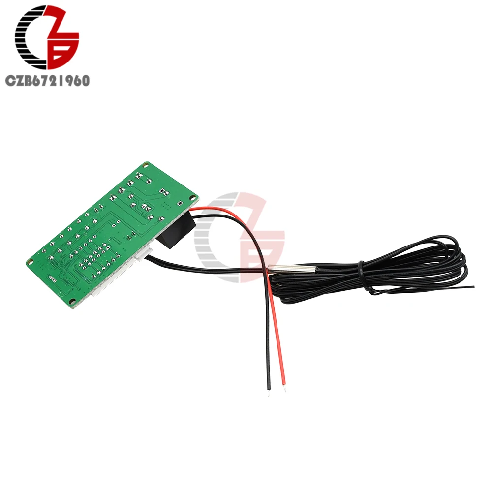 Цифровой термостат для контроля температуры 12 В терморегулятор метеостанция