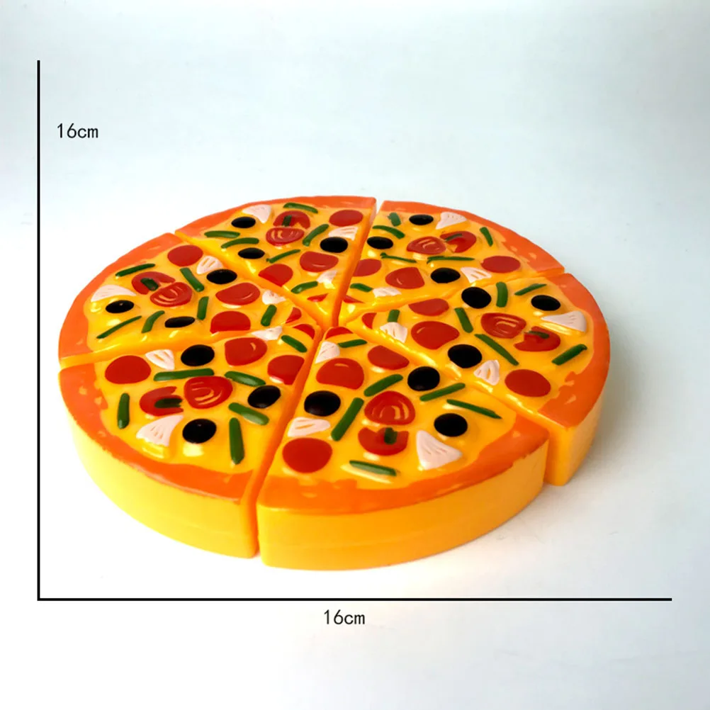 6 шт./компл. детский дом имитация кухни пиццы вид ужин еда игрушка детская игра в
