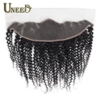 Неокрашенные волосы 13x4, фронтальные бразильские Прямые фронтальные волосы естественного цвета, человеческие волосы с детскими волосами