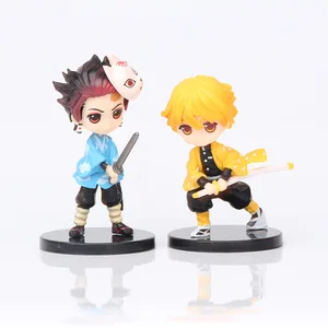 6pcst Anime demonio asesino Kimetsu No Yaiba figura Q Posket Kamado Tanjirou Kamado Nezuko Agatsuma juguetes 7cm 6pcst Anime demonio asesino Kimetsu No Yaiba figura Q Posket Kamado Tanjirou Kamado Nezuko Agatsuma juguetes 7cm