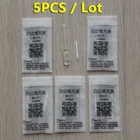 5 шт., 2.5D закругленная кромка телефона, закаленная пленка, белый жидкий маслосъемник, наполнитель, инструмент для наклеивания, жидкость для ремонта белых краев