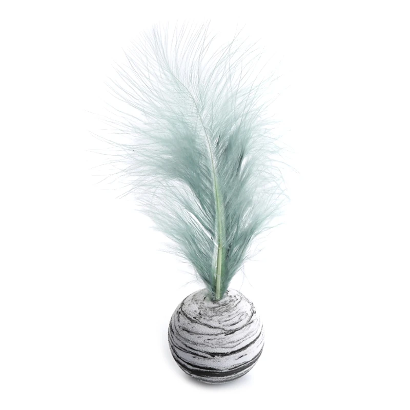 

EVA Starry Sky Texture Ball with Feather Light Foam Throwing Interactive Pet Toy