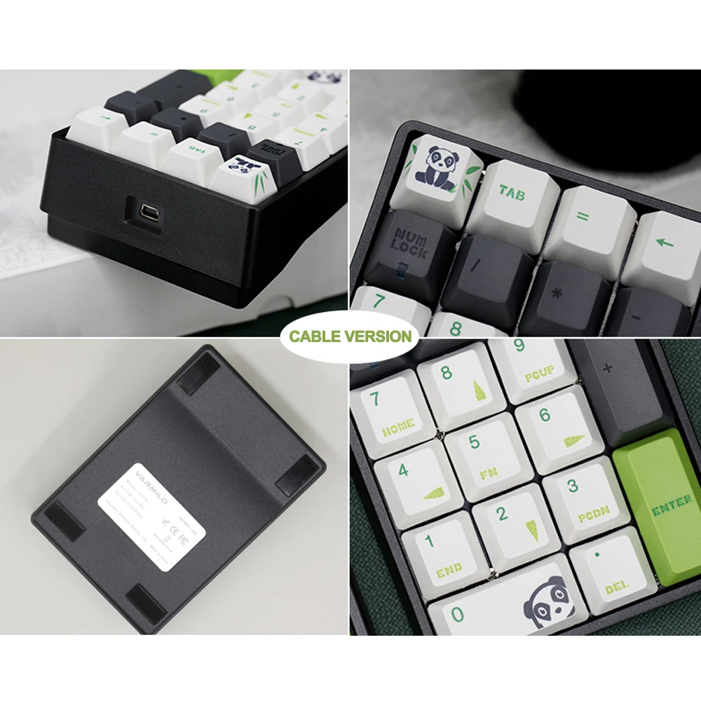 

Varmilo Mechanical Keyboard Wired VA21M Small Digital Number 21 Keys Moon light Panda Beijing Opera Koi Cherry Switch Game PC