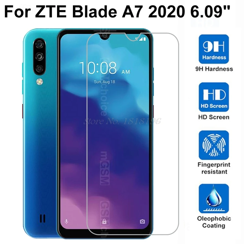 Протектор экрана для ZTE Blade A7 2020 закаленное стекло премиум класса Защитная пленка