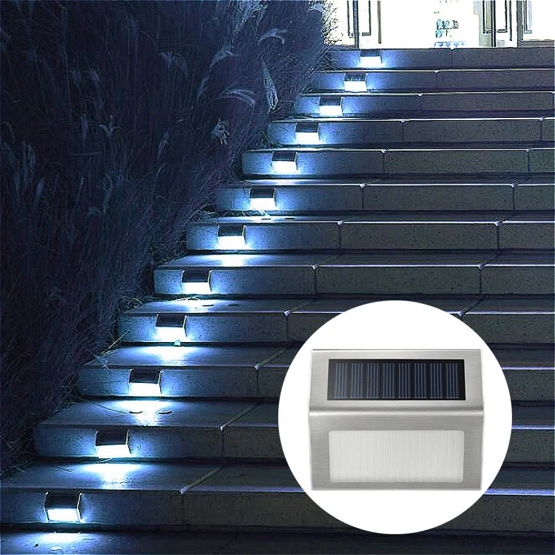 Солнечная энергия сенсор Настенные светильники Светодиодный светильник