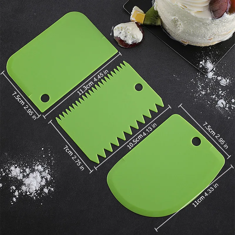 3 шт. скребок для украшения торта|Принадлежности выпечки| |