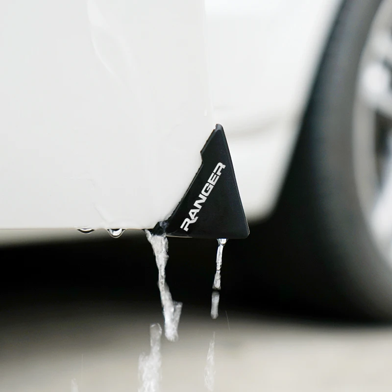 2 шт. силиконовые накладки на углы автомобильной двери защита от царапин для Ford