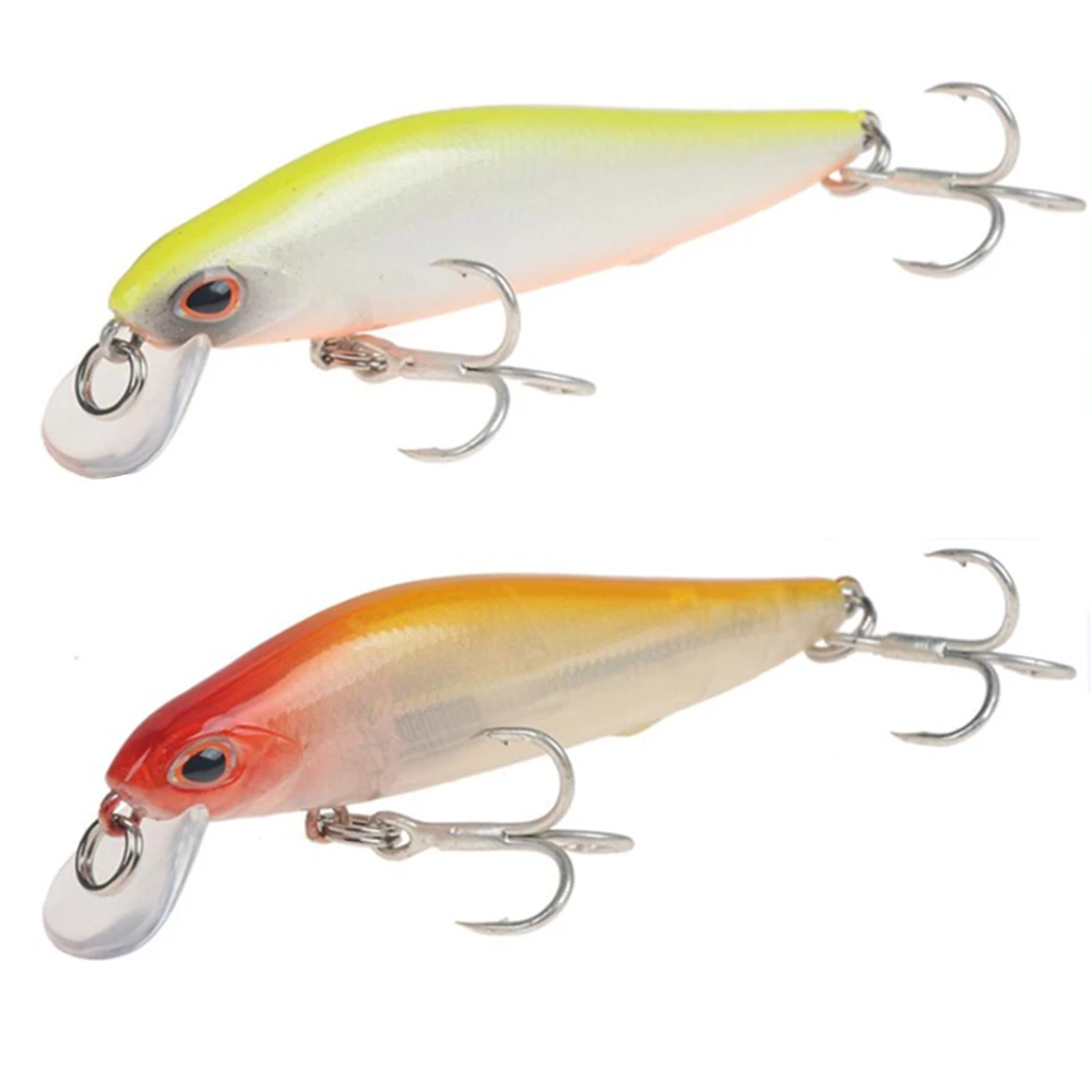 Приманка для рыбной ловли Minnow тонущие воблеры 7 см 9 жесткая приманка