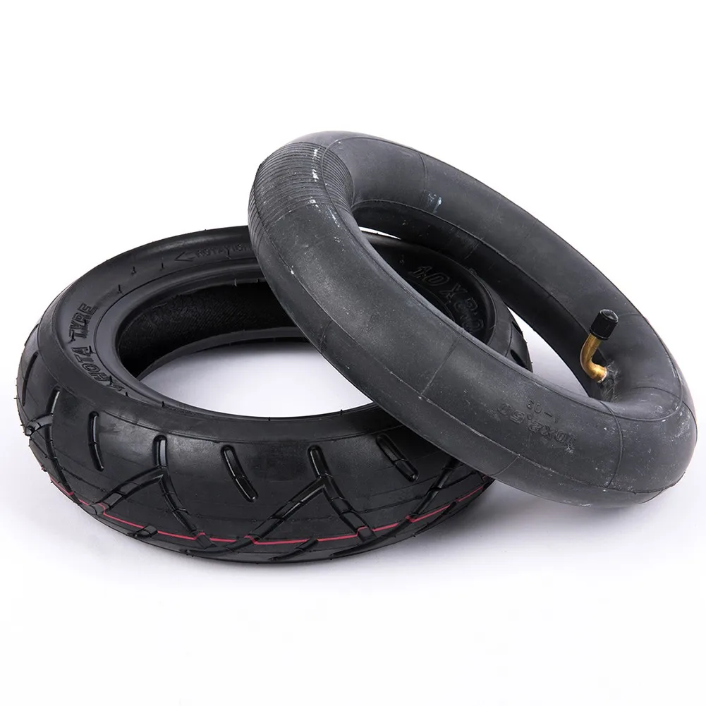 Electric Scooter 10 Inch 80/65-6 Inner Tube&Tire 10x3.0 Tyre Rubber Scooter Tyre Replacement Parts For Zero 10x KUGOO E-Scooter