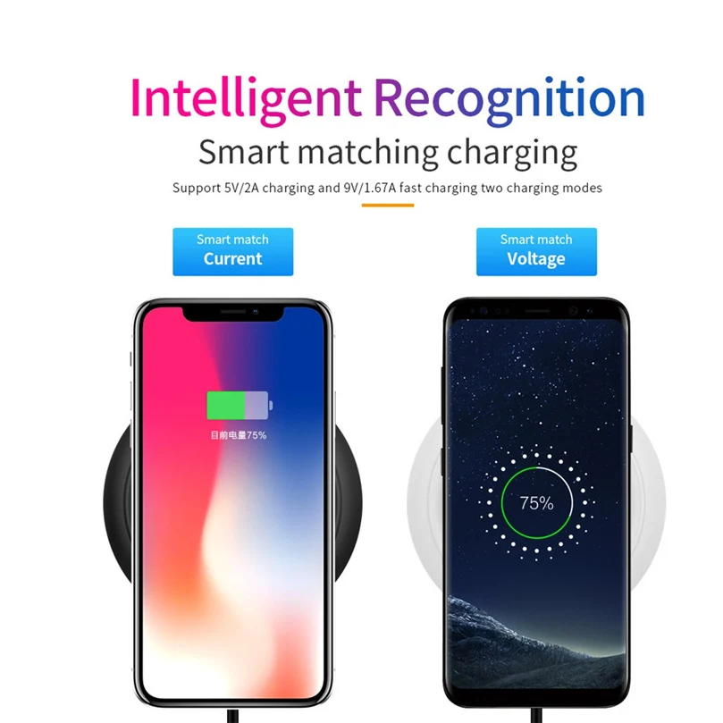 Tutew 10 Вт Qi Беспроводное зарядное устройство для samsung S9 S10 iPhone X XS MAX XR 8 Plus Xiaomi 9 huawei P30