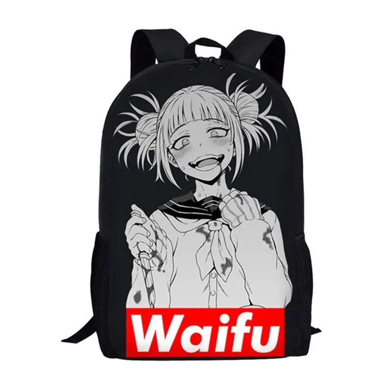 

Cute Sugoi Senpai Waifu Anime Stickers School Backpacks for Teenager Girls Kids School Bags Children Primary Book Bag Mochilas 2