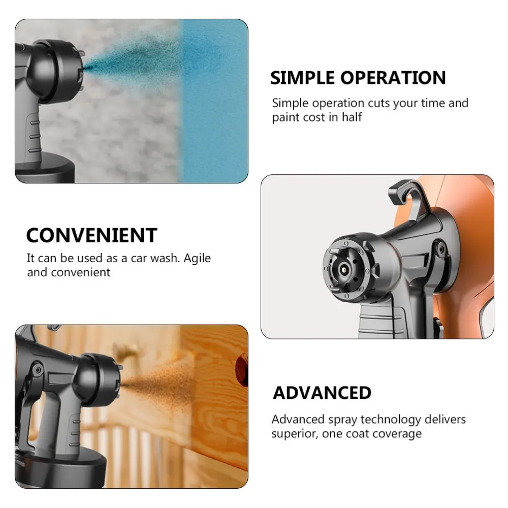 

1pc Electric Latex Paint Sprayer Paint Coating Spraying Machine (US Plug)