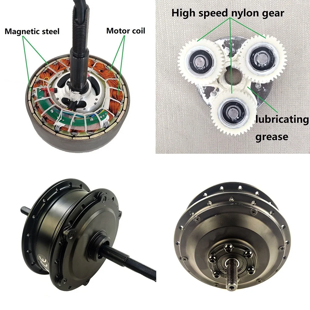 Комплект для переоборудования электрического велосипеда водонепроницаемая