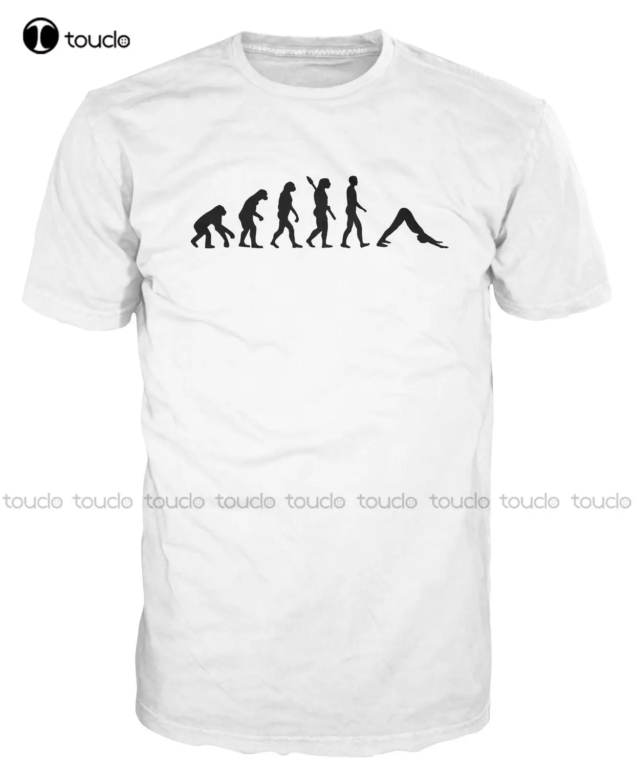 

Designs Mens Tshirt Tops Summer Cool Funny T-Shirt Yogar Evolution Funny Meditation Mantra Om Zen Ringer T Shirt