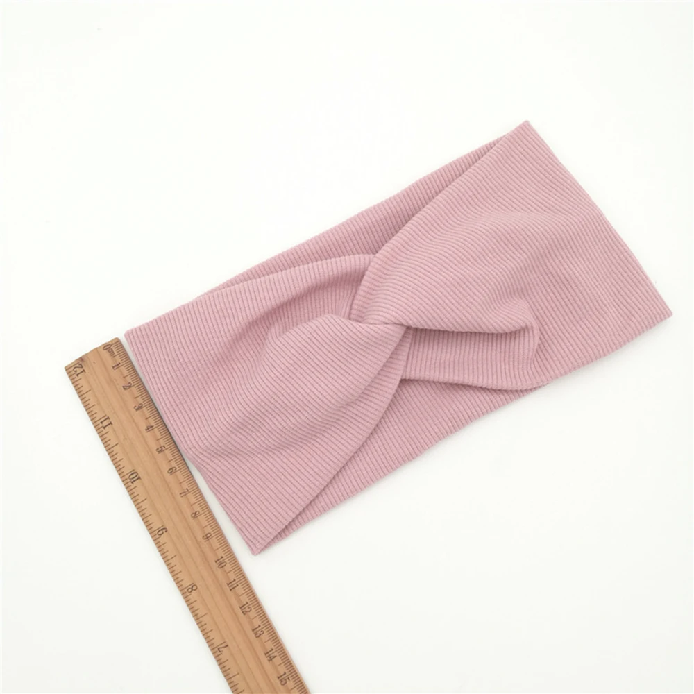 

3x Women Cotton Headband Twist Knot Elastic Head Wrap Sports Gym Yoga Hair Band Cotton Yoga Hair Band 2019