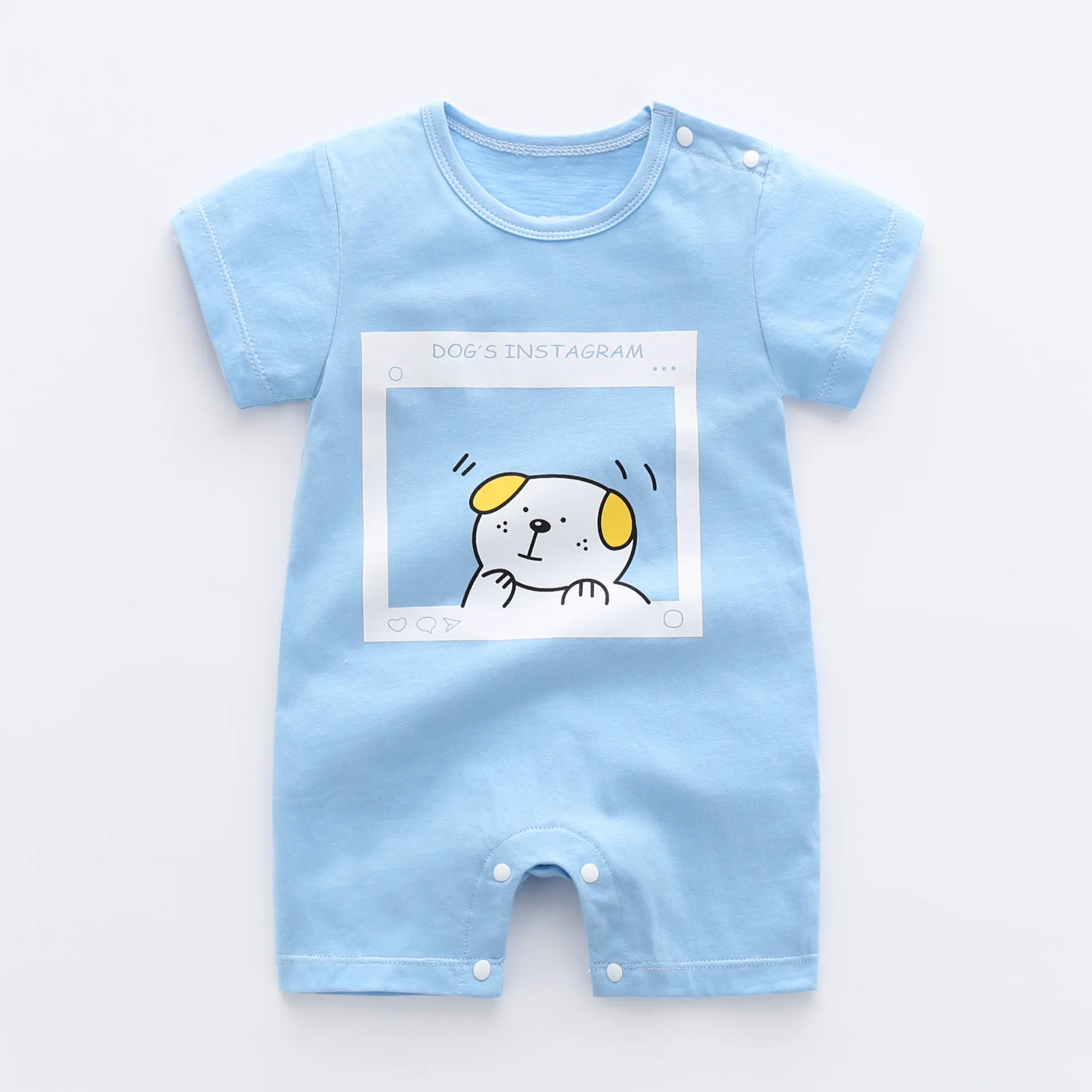 

Summer Cheap cotton Baby romper Short Sleeve baby clothing One Piece Fashion cartoon Unisex Baby Clothes girl and boy jumpsuits