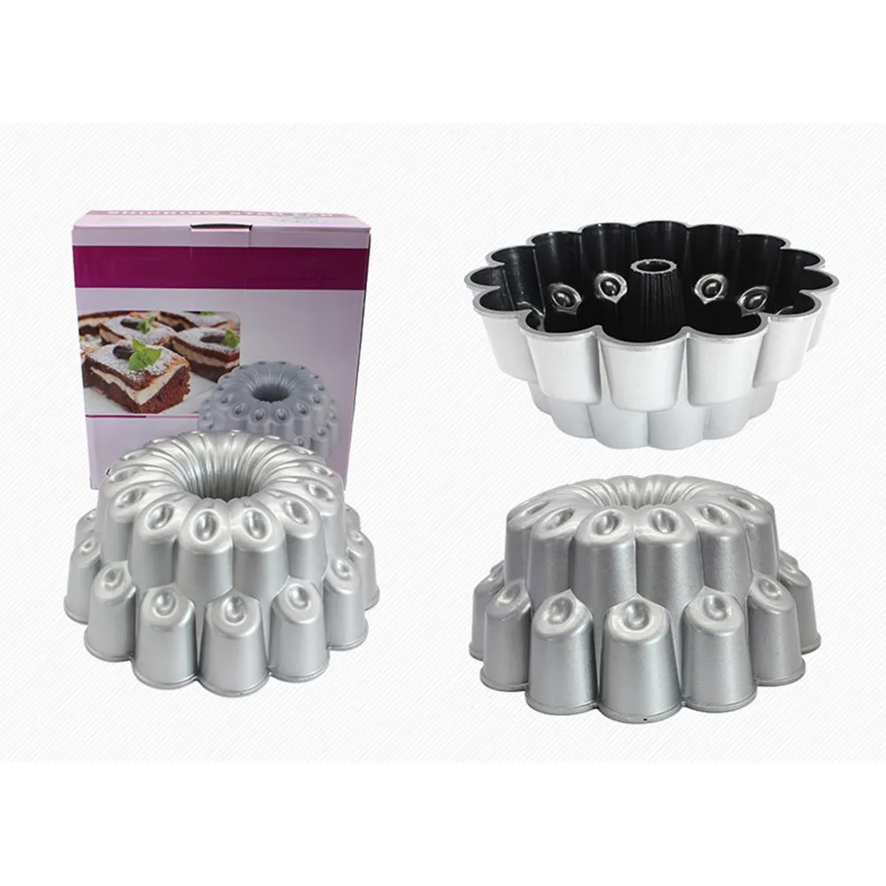 Модная Алюминиевая антипригарная форма сделай сам для торта формы выпечки