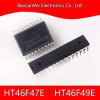 2pcs ht46f47e ht46f49e 18dip 28dip 18sop 28sop ic chip electronic components active integrated circuits otp mcu with eeprom