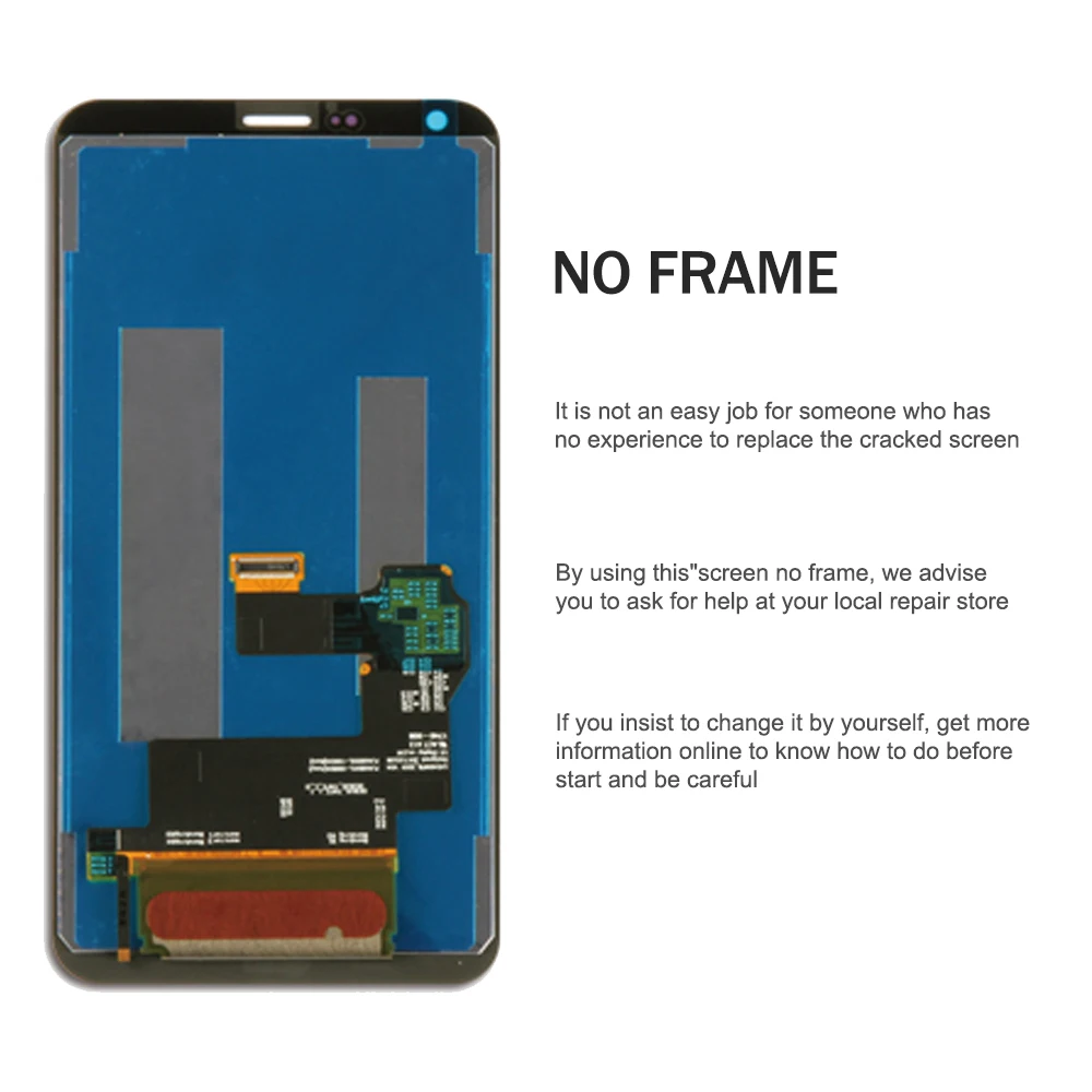 Черный 100% протестированный ЖК-дисплей 5 ''Q6 LCD s для LG Q6 M700 M700A с рамкой замены |