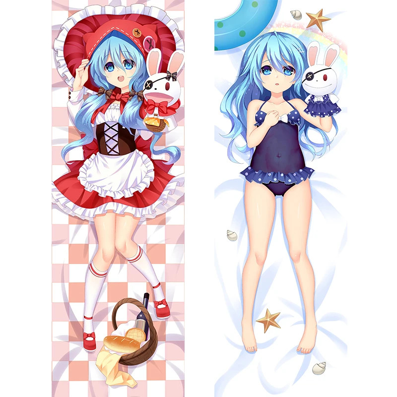 Чехол для подушки с изображением аниме токисаки Куруми вайфу 3D двустороннее