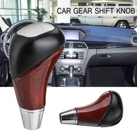 cnwagner luxury car handball head auto gear knob cover shifter lever stick for mercedes benz w210 w220 w163 w202 w140