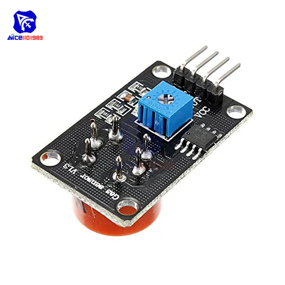 Diymore MQ 2 / 3 4 5 6 7/MQ 135/модуль датчика окиси углерода CO для Arduino UNO Mega 2560 A123|module for arduino|uno