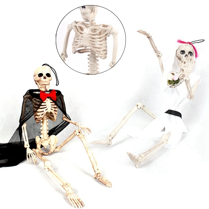 Подвижная модель человека скелета 40 см украшение для вечеринки жениха и невесты